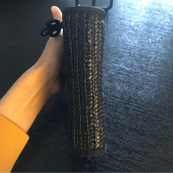 Vintage 2000 Bad Badtz-Maru Sanrio Small Straw Purse - Picture 12 of 13